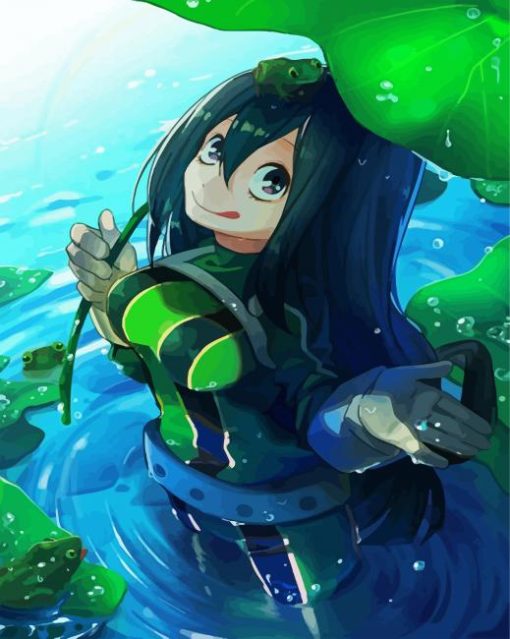 Aesthetic Froppy Anime paint by numbers