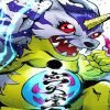 Aesthetic Gabumon paint by numbers