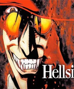 Hellsing Anime paint by numbers