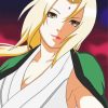 Aesthetic Tsunade Anime paint by number