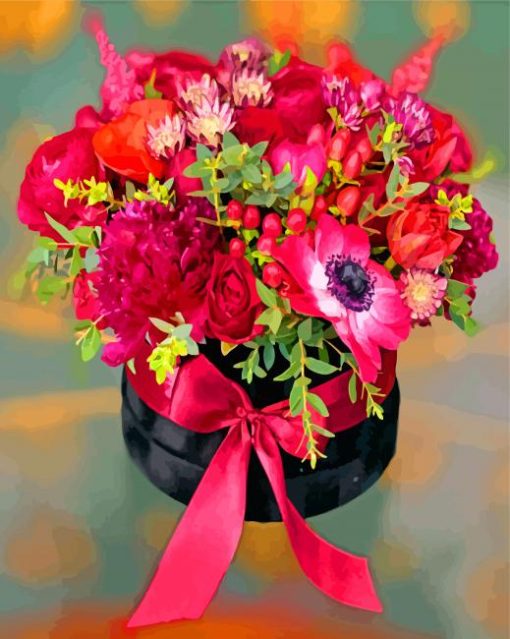 Aesthetic Flowers paint by numbers