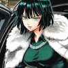 Aesthetic Fubuki paint by numbers