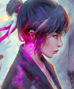 Aesthetic Guweiz Lady paint by numbers