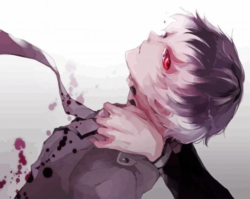 Aesthetic Haise Sasaki paint by numbers