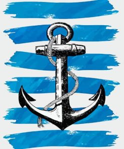 Anchor Illustration paint by numbers