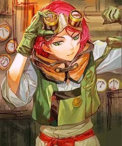 Kabaneri of the Iron Fortress paint by numbers