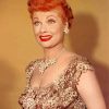 Beautiful Lucille Ball paint by numbers