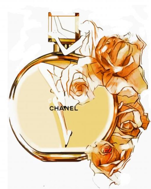 Chanel Fragrance paint by number