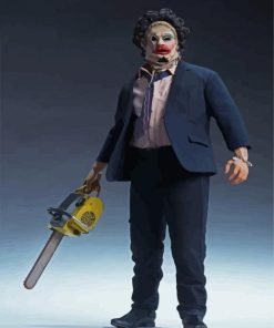 Classy Leatherface paint by number