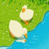 Cute Ducks paint by number