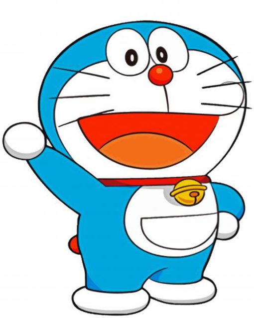 Doraemon paint by number