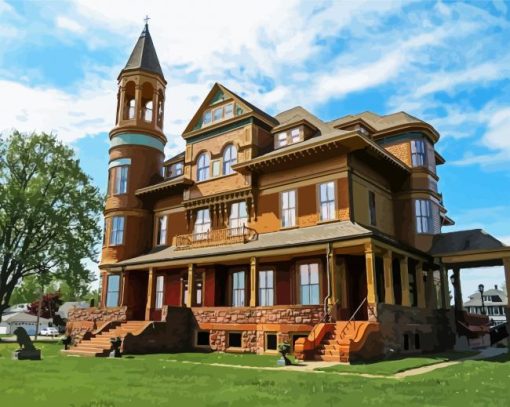 Duluth Fairlawn Mansion And Museum paint by numbers