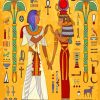 Egyptian Hieroglyphics paint by numbers