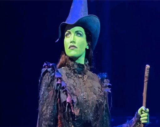 Elphaba The Wicked - paint by number