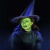 Elphaba The Wicked Witch - paint by number
