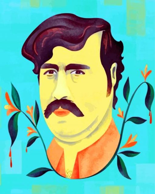 Escobar illustration paint by number