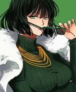 Fubuki One Punch Man paint by number