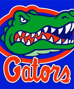 Gators paint by numbers