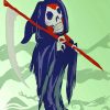Grim Reaper Illustration paint by number