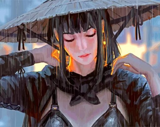 Cute Guweiz Girl paint by numbers