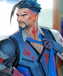 Hanzo paint by numbers