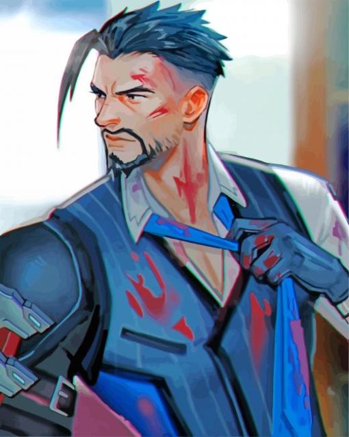 Hanzo paint by numbers
