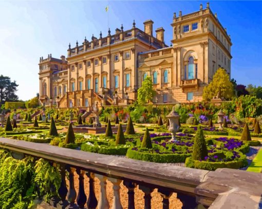 Harewood House Trust Leeds England paint by numbers