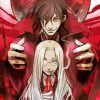 Hellsing Integra And Alucard paint by numbers