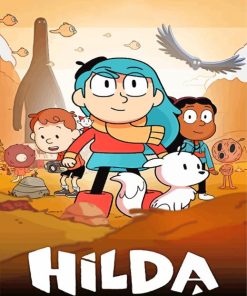 Hilda paint by number