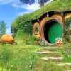 Hobbit Hole NewZealand paint by numbers