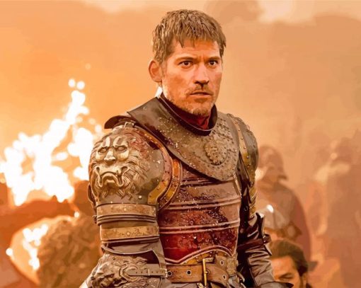 Jamie Lannister paint by numbers