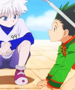 Killua And Gon Hunter x Hunter paint by numbers