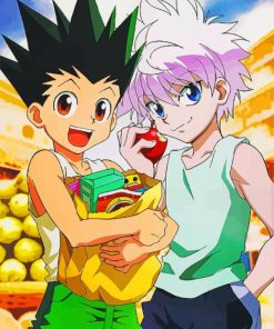 Killua And Gon paint by numbers