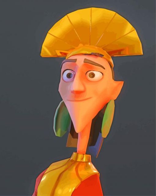 Kuzco paint by numbers