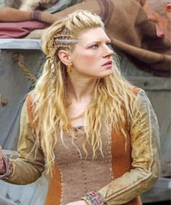 Lagertha Viking paint by numbers