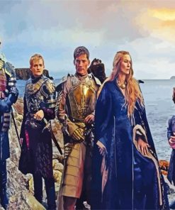 Lannister Family paint by numbers
