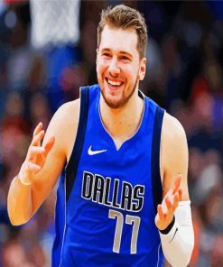 Luca Doncic paint by number