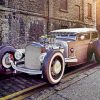 Luxury Hotrod Car paint by numbers