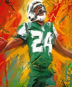NY Jets Football paint by numbers