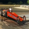 Orange Dragster paint by numbers
