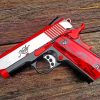 Red Pistol paint by numbers
