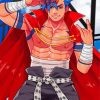 Strong Kamina paint by numbers