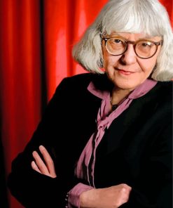 The American Writer Cynthia Ozick paint by numbers