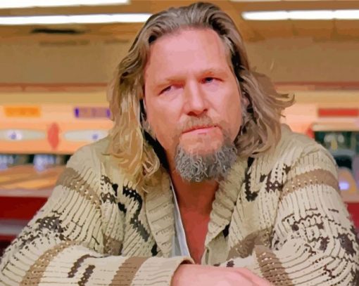 The Big Lebowski paint by numbers