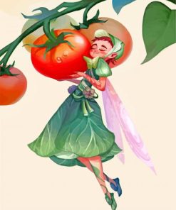 Tomatoes Fairy paint by number