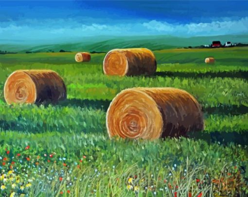 Aby Balese In Farmland paint by number
