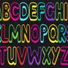 Alphabets paint by numbers