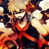 Angry Bakugo Anime paint by number