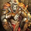 Ape Warrior paint by numbers