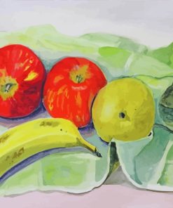 Apples And Banana paint by numbers